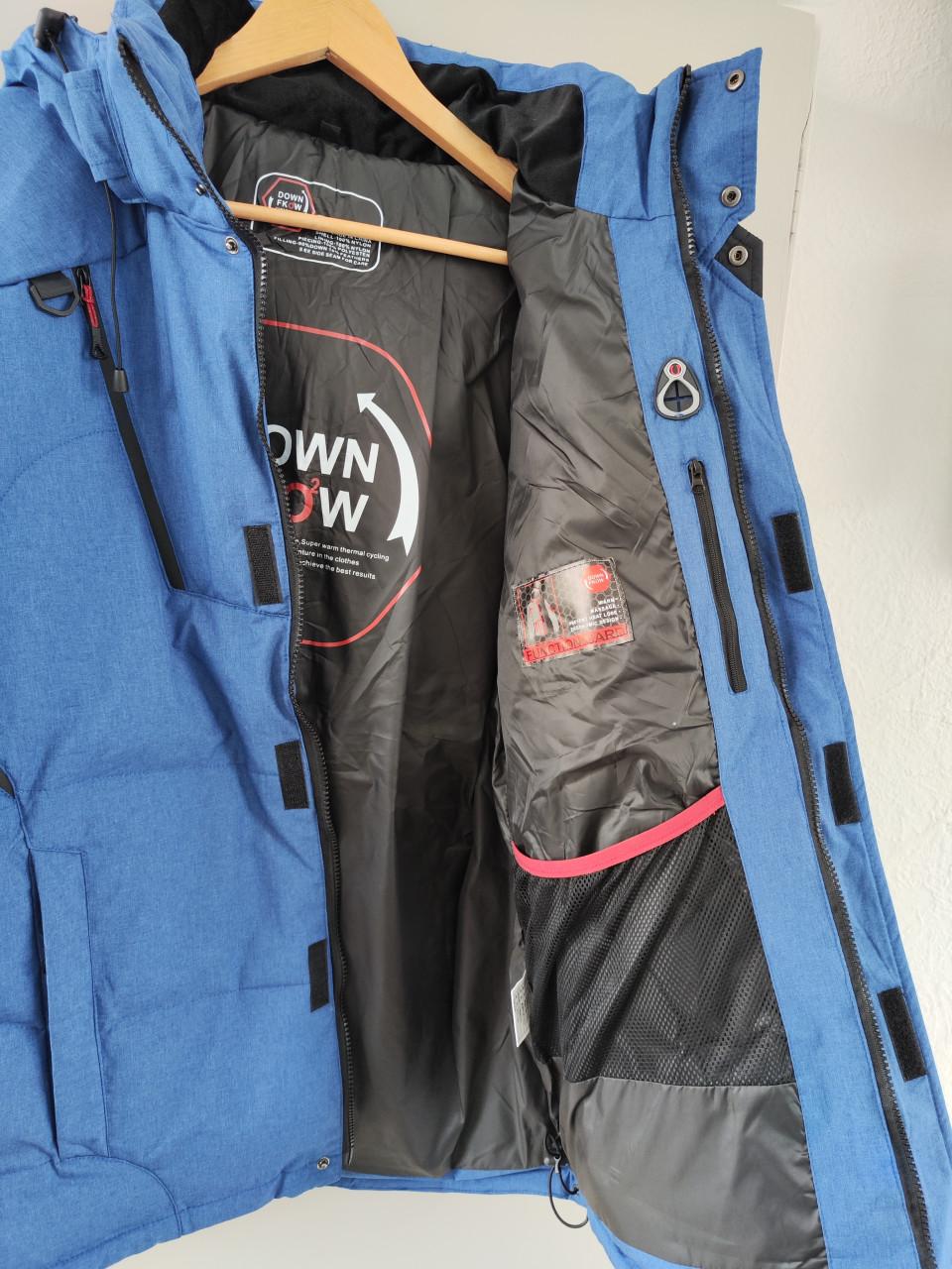 Nieuwe warme herenjas maat 4XL