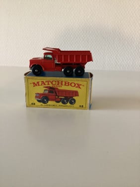 Matchbox oude trucks, als nieuw ook de doosjes