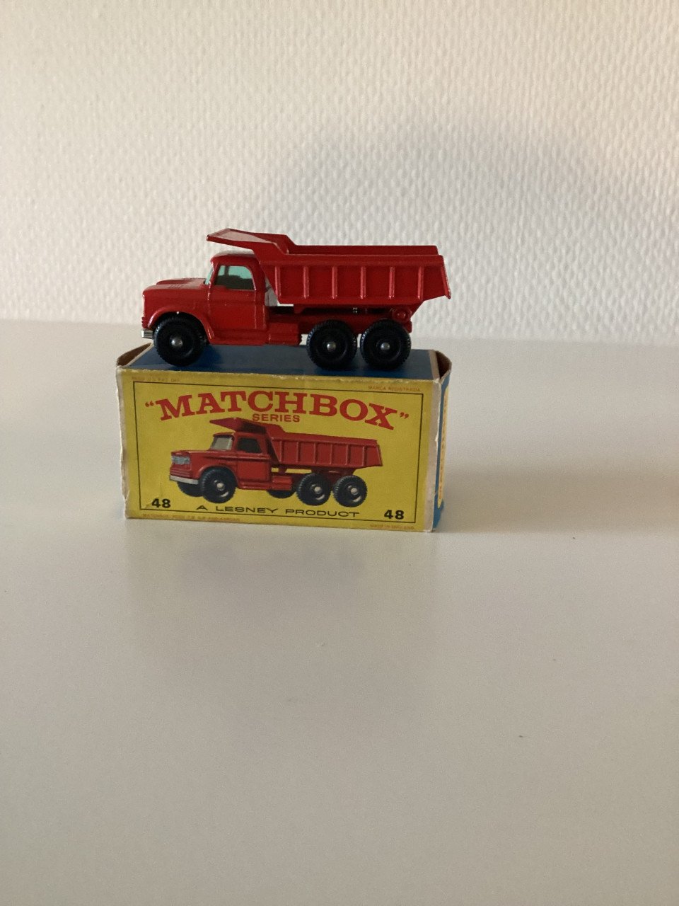 Matchbox oude trucks, als nieuw ook de doosjes