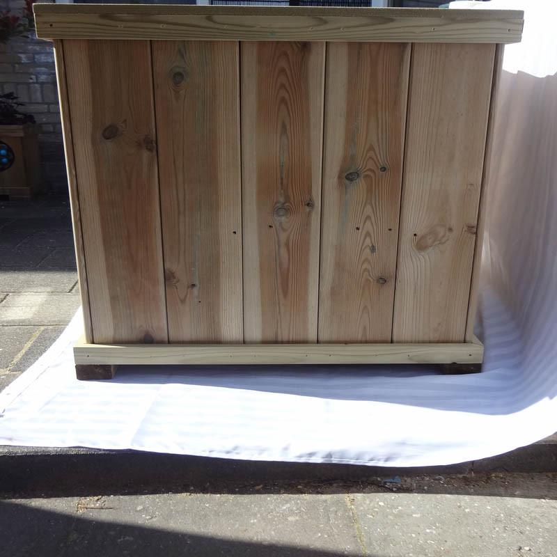 10jarige Jubileumactie - Zeeuwse knop bloembak L50 x B75 x H85