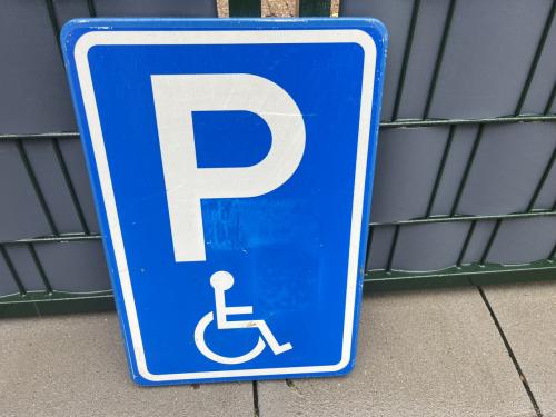 Verkeersbord Invalide parkeerplaats