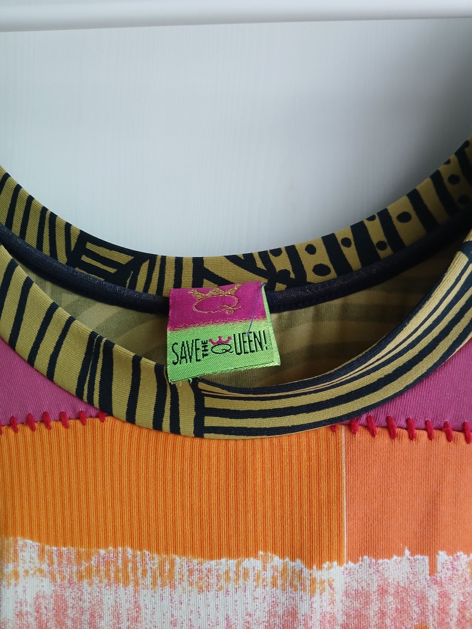 Prachtige fleurige jurk, SAVE THE QUEEN, maat  34/36