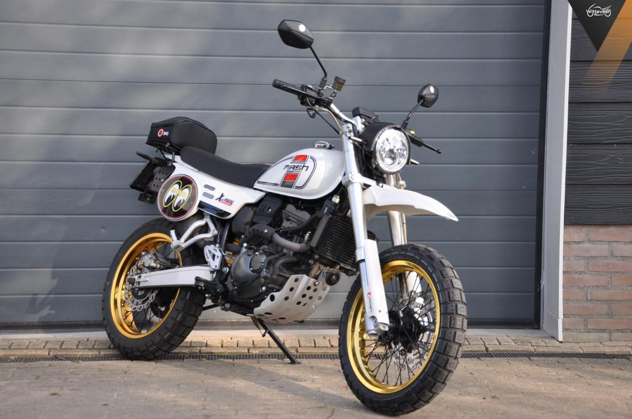 Mash X-Ride 125 A1 rijbewijs! Ideaal voor achter/in de camper!