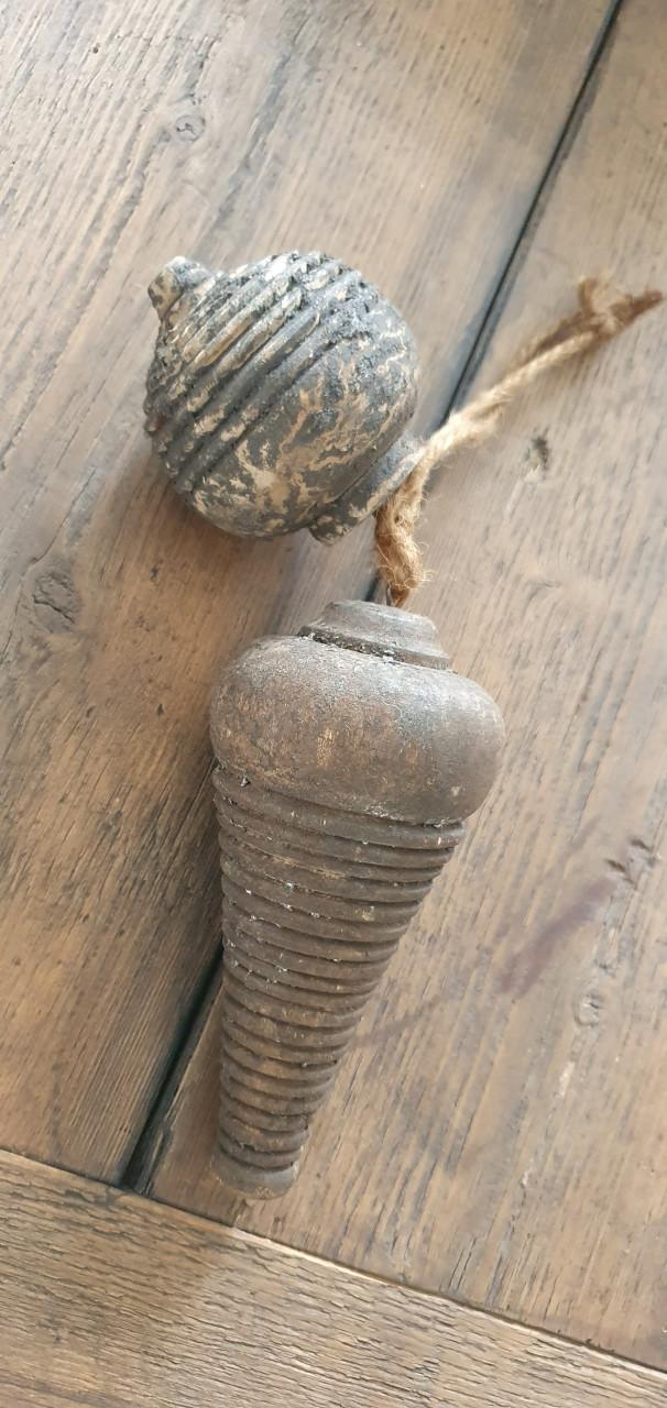 Houten klossen landelijke stijl