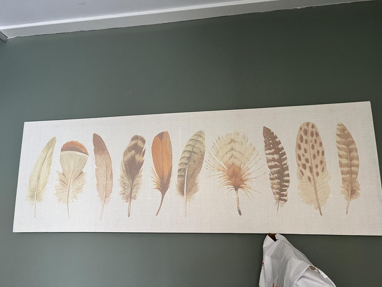 Gratis af te halen, schilderij