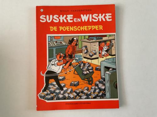 Verschillende stripboeken van Suske en Wiske.