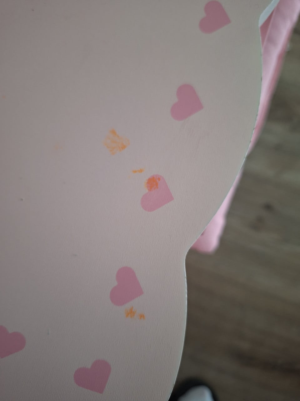 Schattig make up tafeltje
