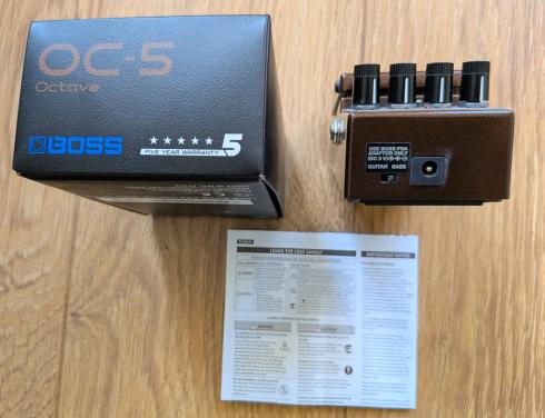 Boss OC-5 octave pedal voor de (bas)gitaar