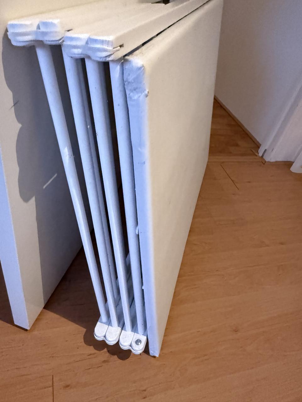 Inklapbare box met wieltjes