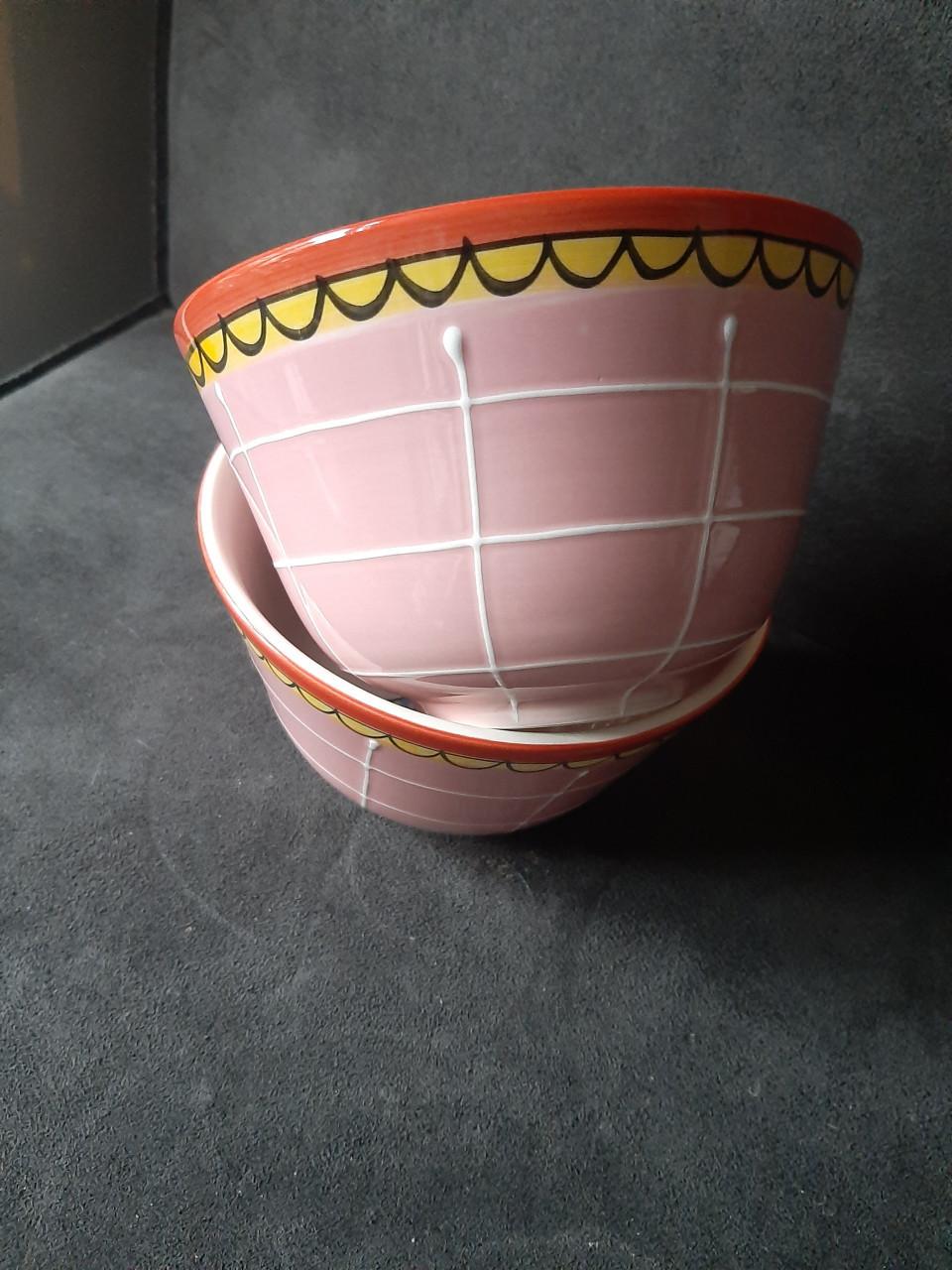 2 x Soep kom van blond amsterdam even bijkletsen