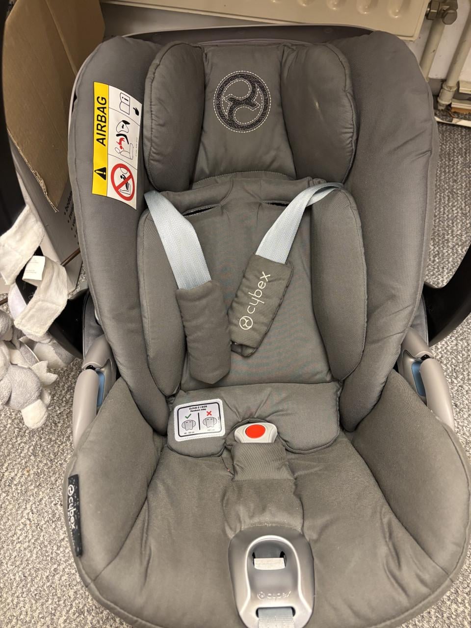 Cybex maxi cosi met 360 graden isofix plateau