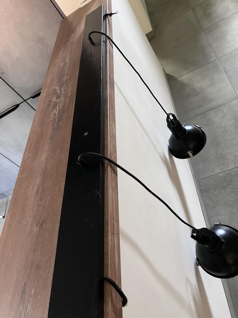 Hanglampen 2 stuks voor boven bar