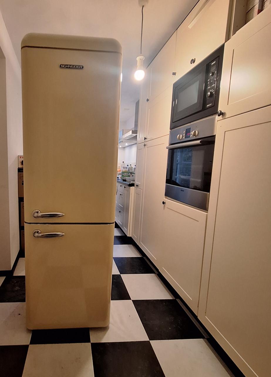 Retro Koel/vriescombinatie Schneider