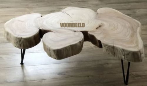 Stuk essenhout om bijv. een tafelblad van te maken