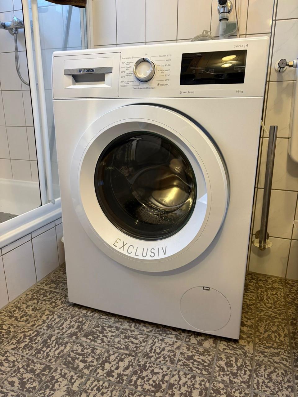 Wasmachine Bosch - nog geen 10 wassen gedraaid!