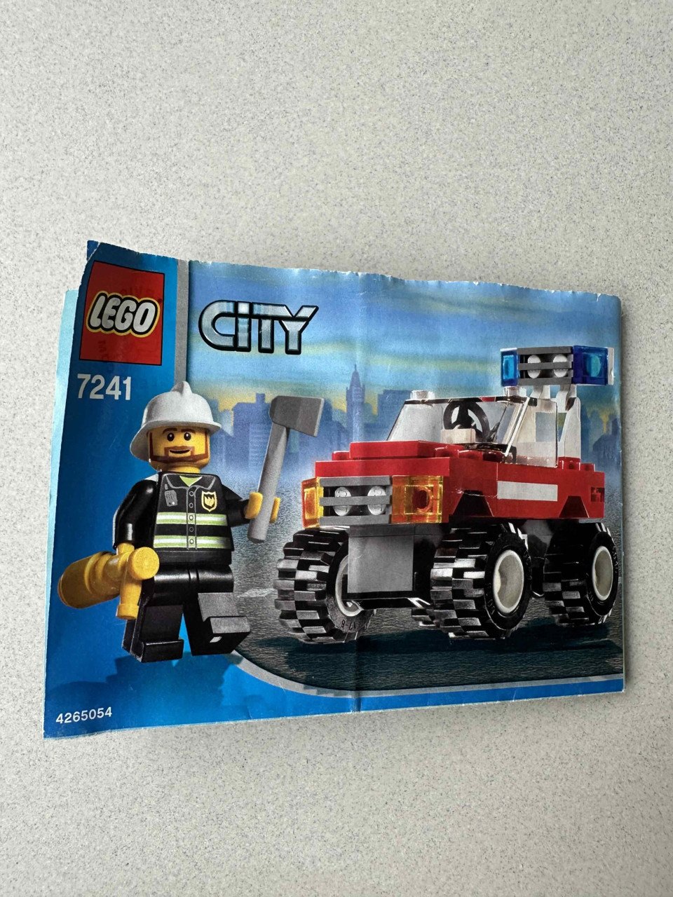 Lego City Brandweerwagen 7241