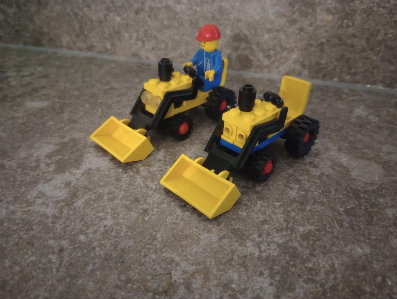 Lego 6603 Shovel Truck (2x)