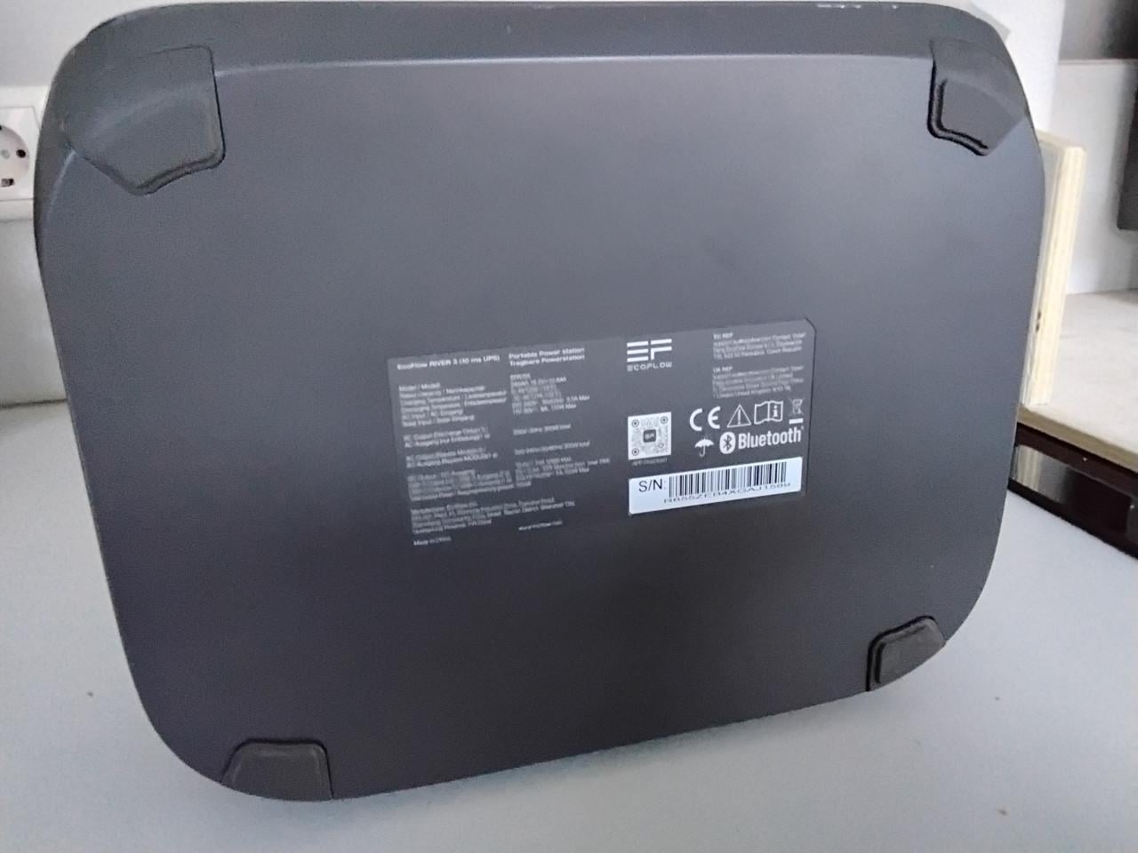 Ecoflow powerstation en zonnepaneel