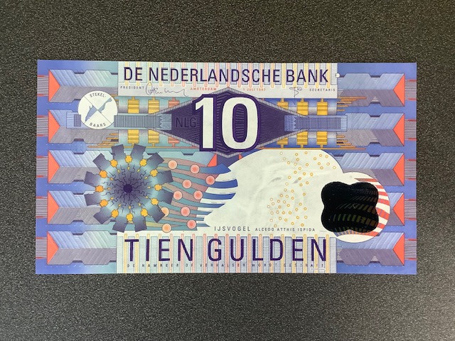 Nederland 10 gulden 1997 “IJsvogel” UNC.