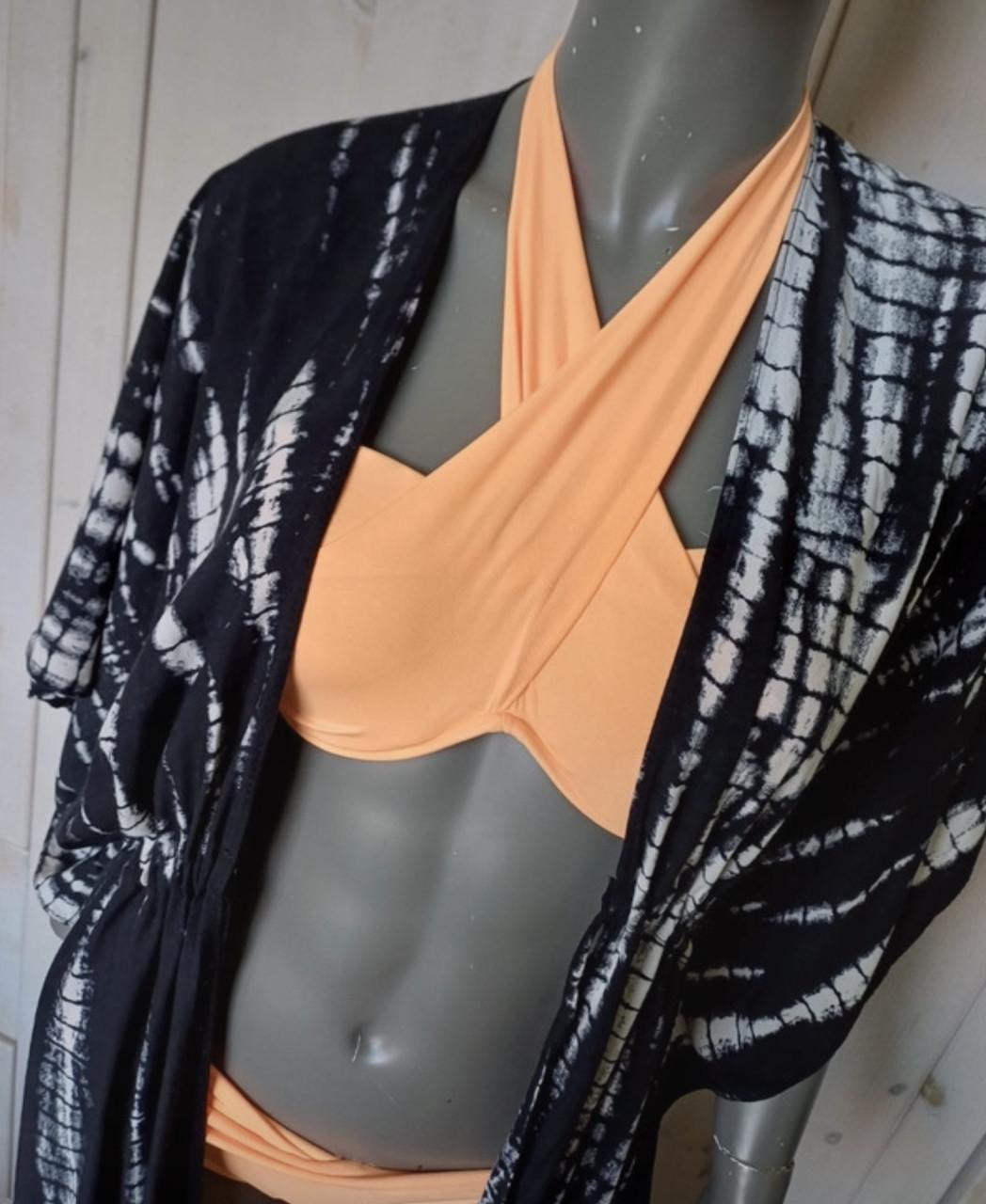 Pastel oranje bikini maat 36/38 Ceyll