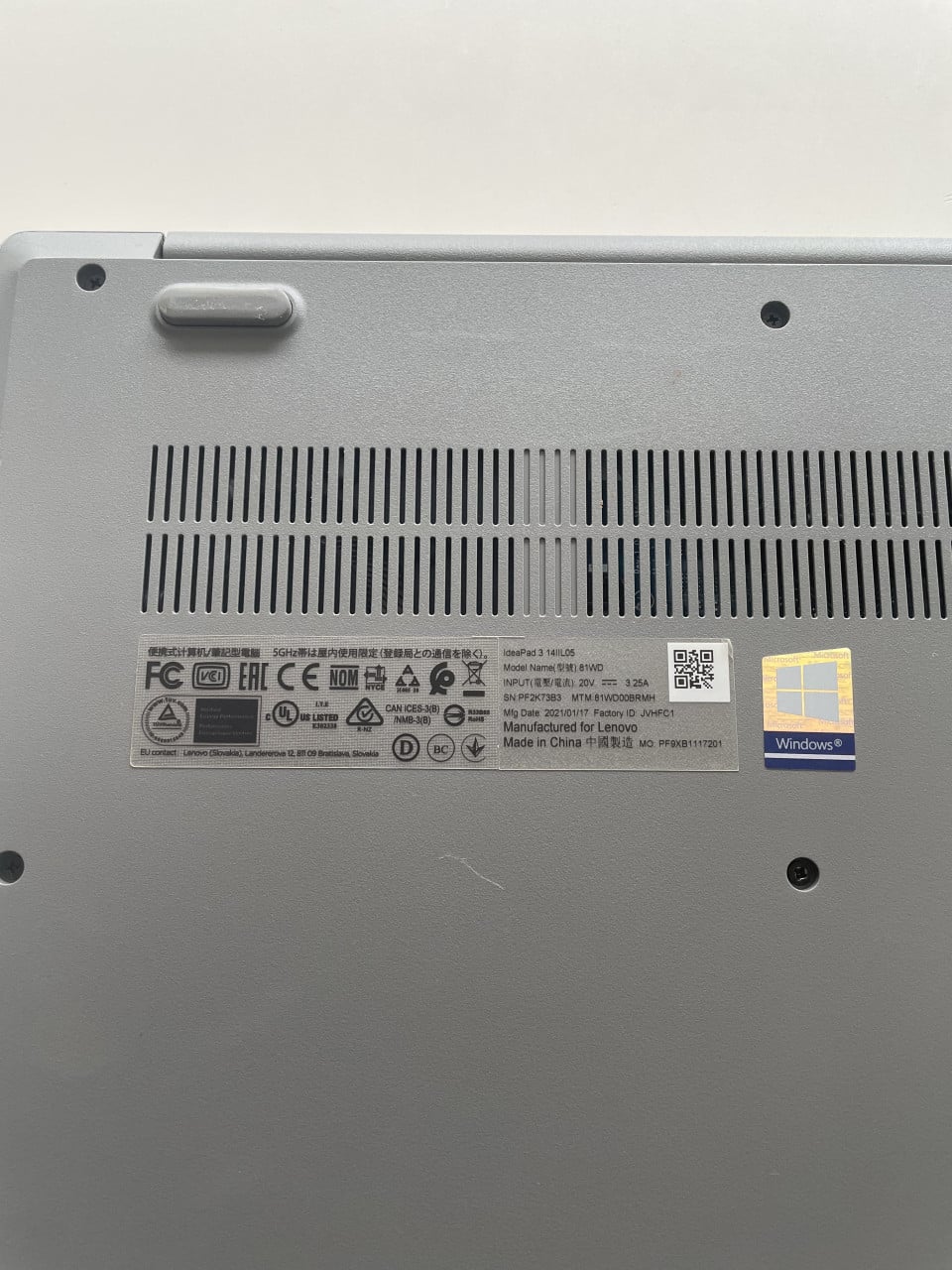 Laptop - defect