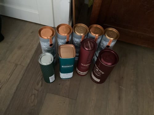Diverse maten lege drankkokers gratis GOES