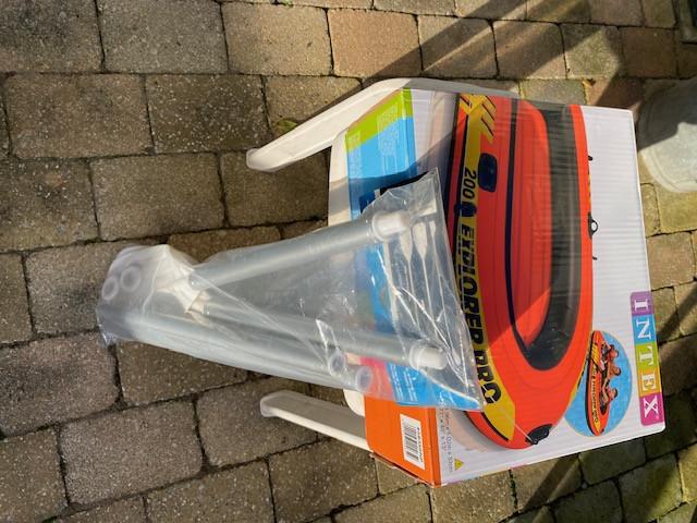 Caravan opstap, disselweger, framespanner, rubberboot nieuw