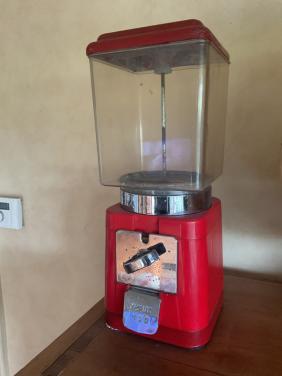 Kauwgomballen automaat jaren 70 / 80