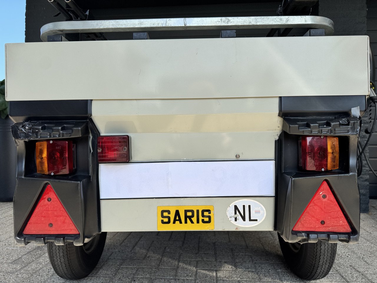 Saris Bagagewagen, type Speedy, met deksel