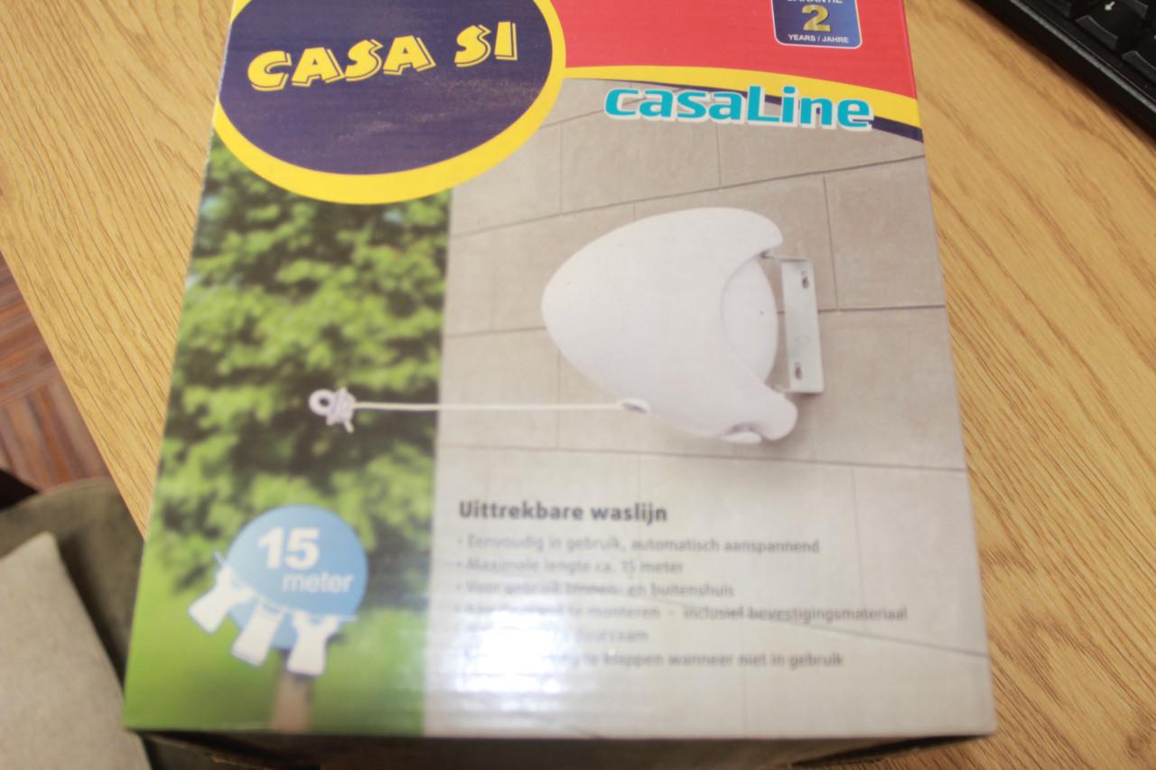 15 mtr uittrekbare waslijn