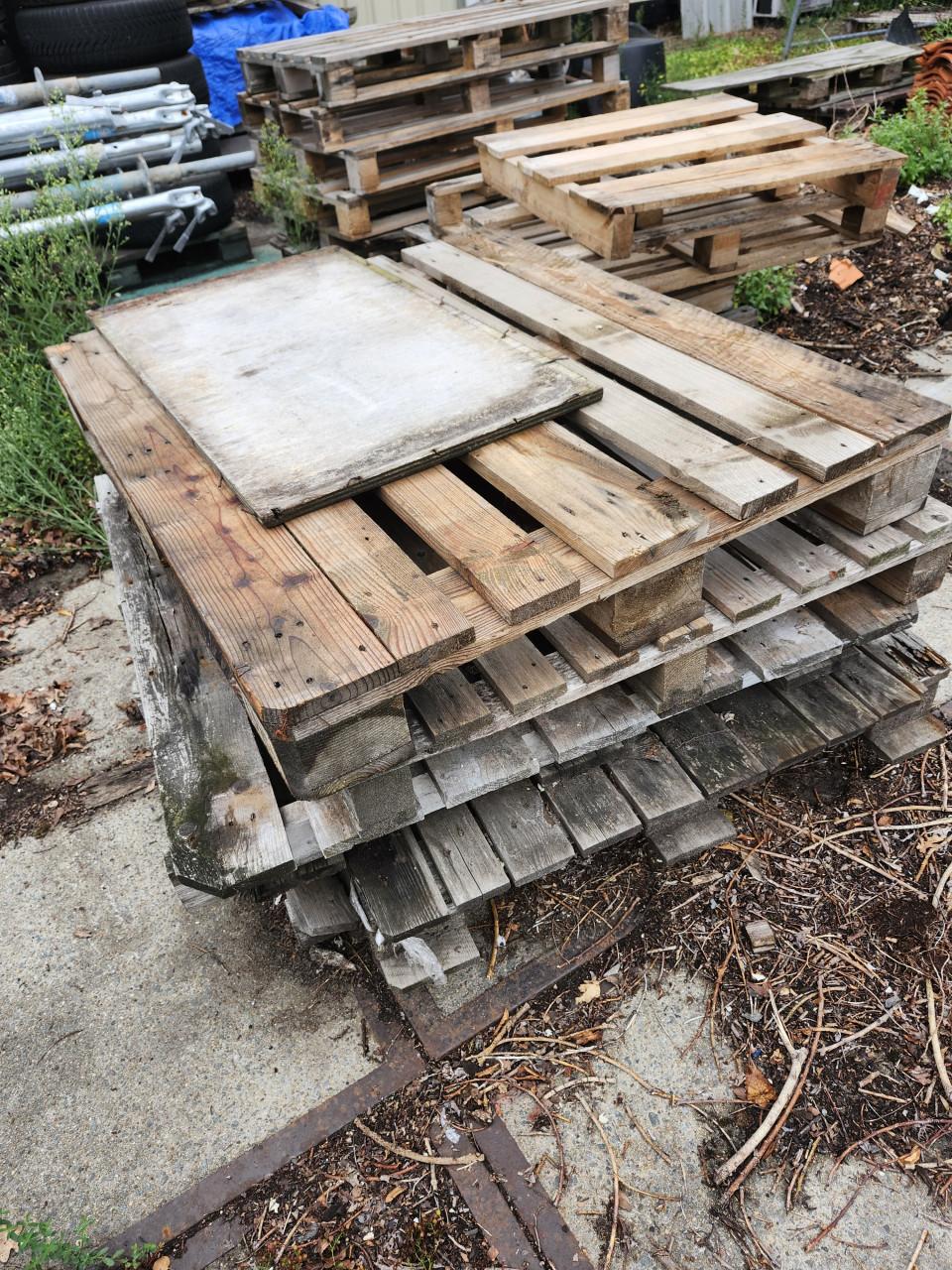 Pallets gratis ophalen