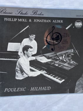 Poulenc Milhaud Pianisten Moll en Alder C.Bechstein