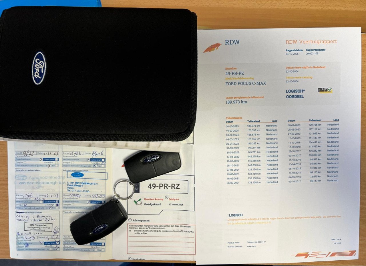 Ford Focus C-Max 1.8-16V Ghia|Navi | Climat Controle