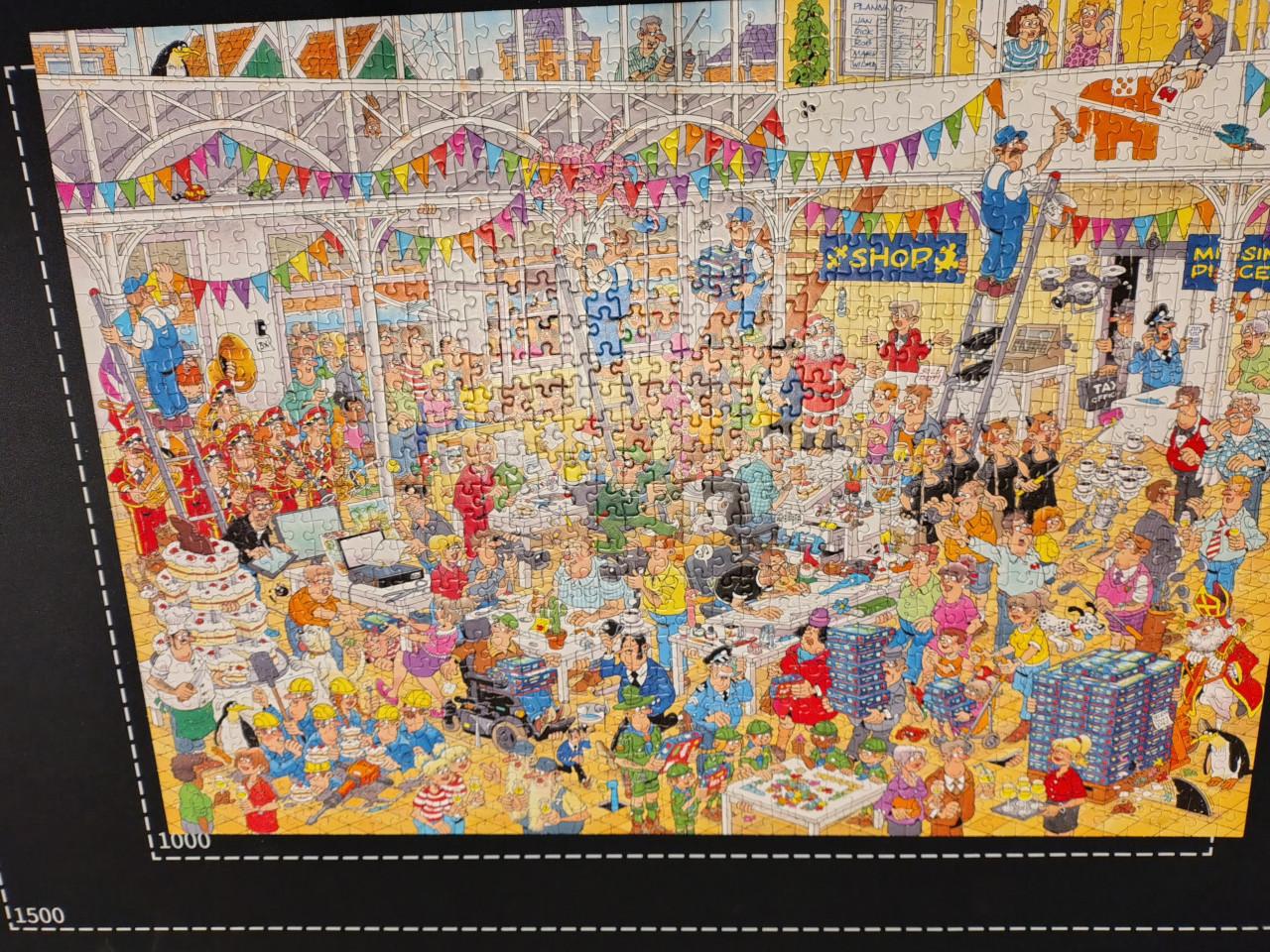 Puzzel ,, 10 jaar Studio,,