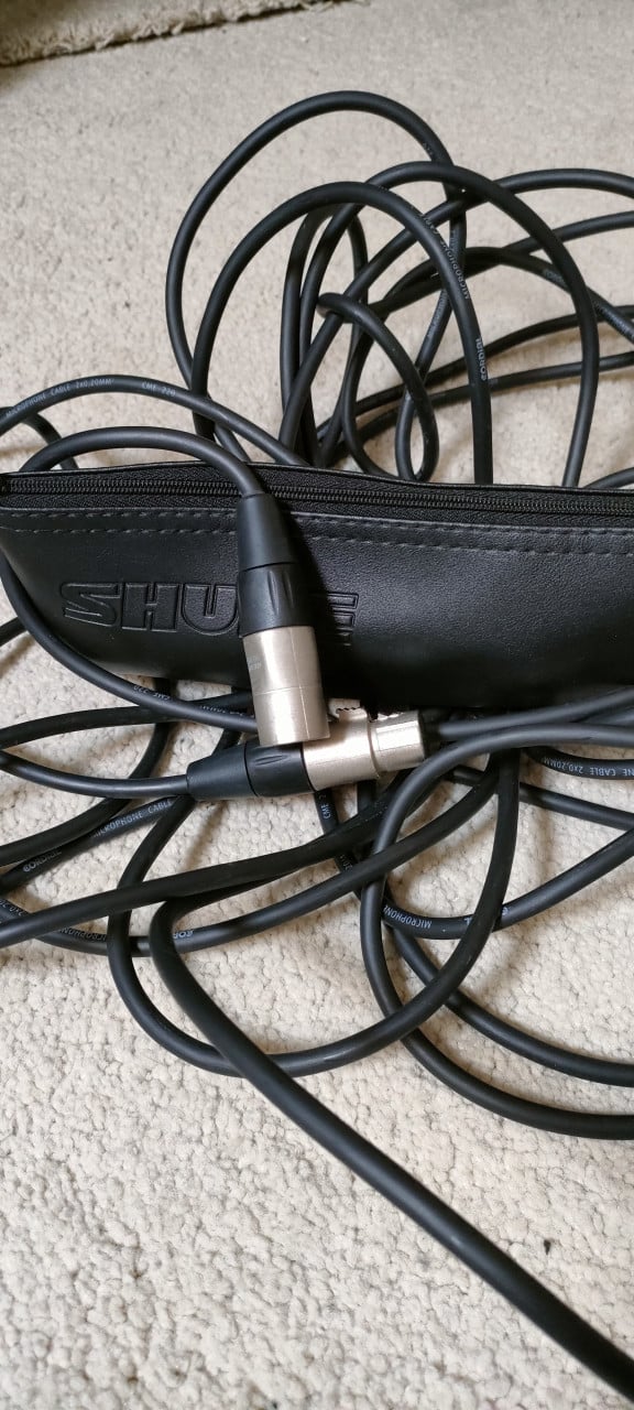 Shure Beta 58A met kabel