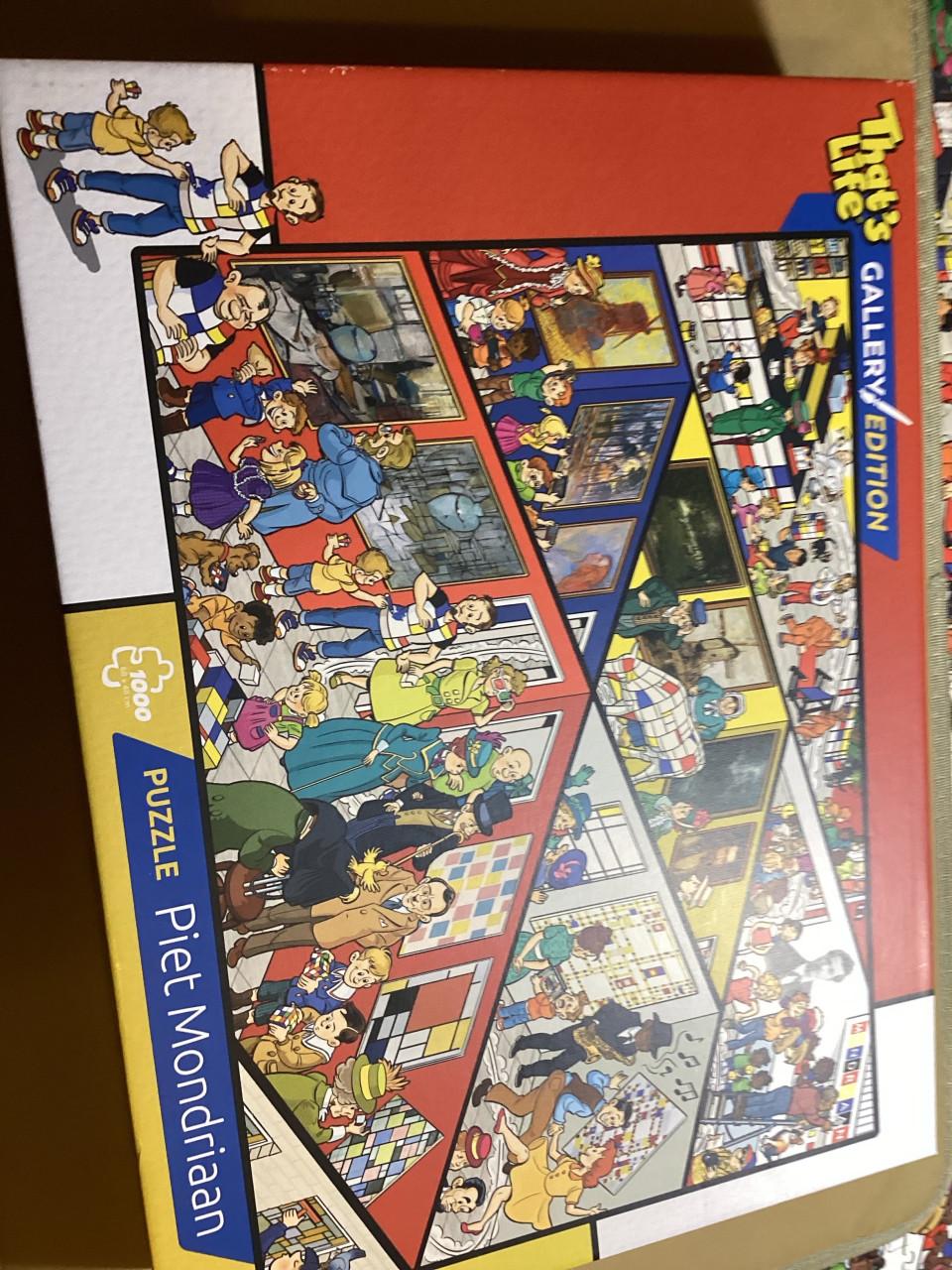 PUZZEL THAT’S LIFE GALLERY EDITION MONDRIAAN