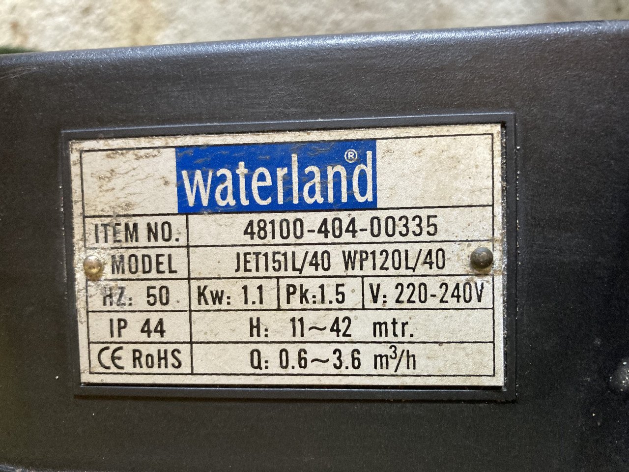 Robuuste Waterpomp beregeningspomp