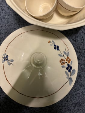 Servies Sarreguemines Digoin