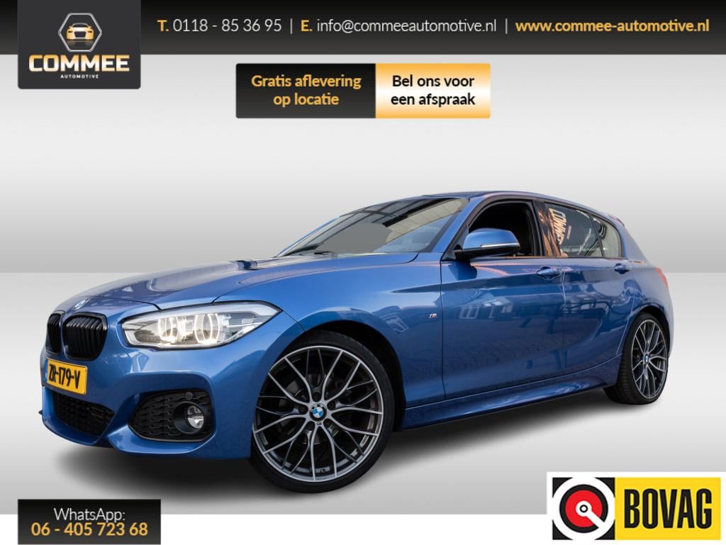 BMW 1 Serie 118i m sport edition ✅leder✅navipro✅19inch
