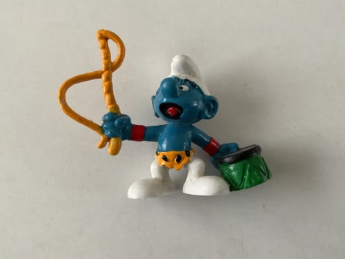 Heel veel verschillende Smurfen. Rubber. Schleich/Peyo.