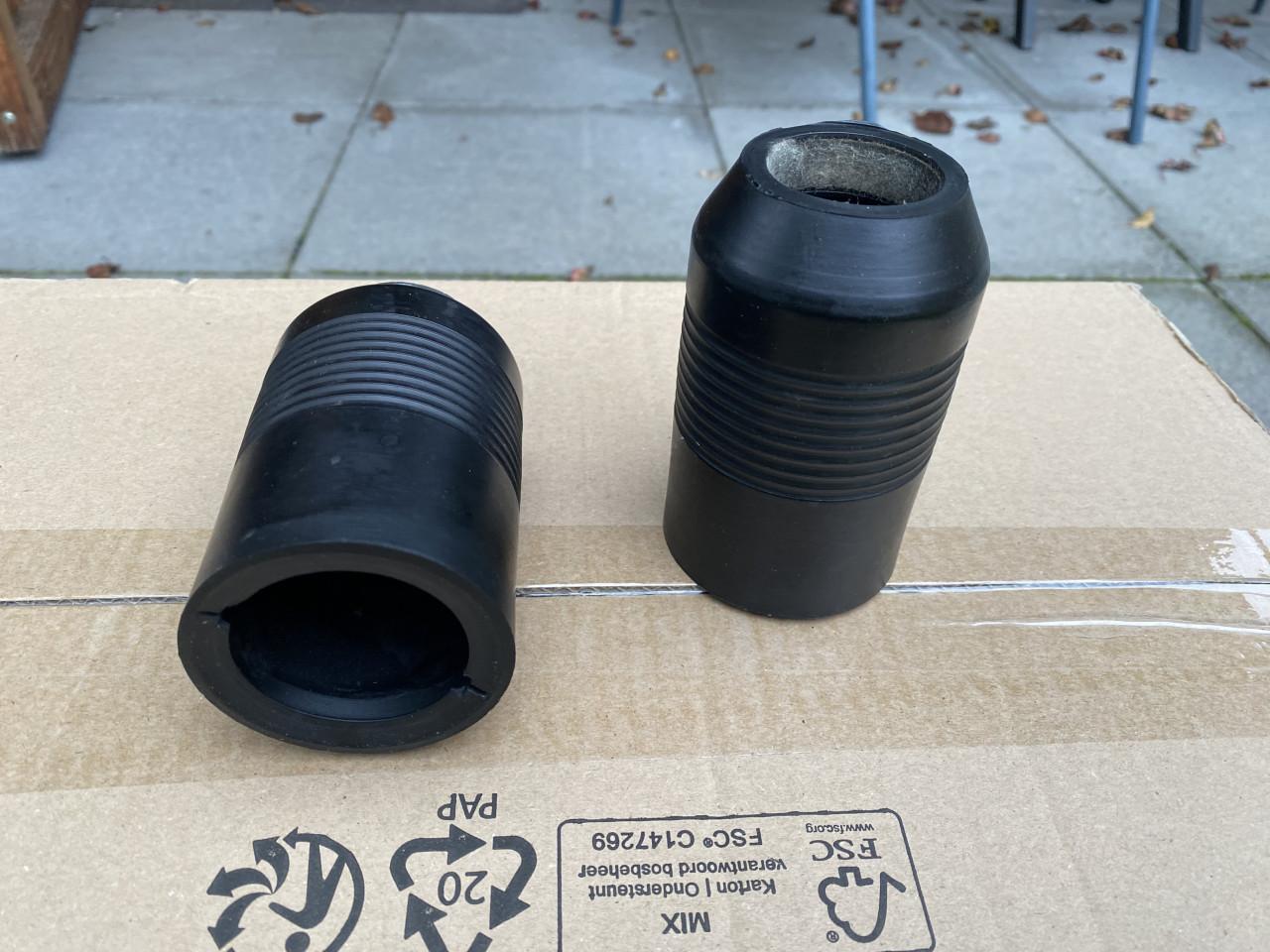 BMW R80 voorvork rubbers.