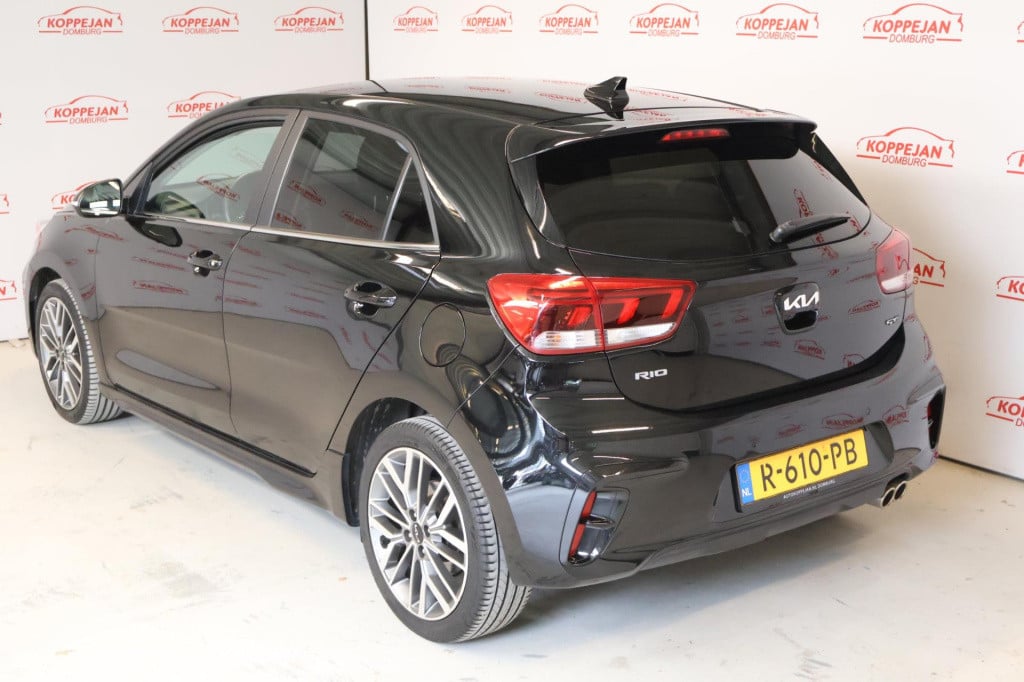 Kia Rio 1.0 t-gdi mhev gt-line nl auto, carplay, lane, stoel + stuurverwarm
