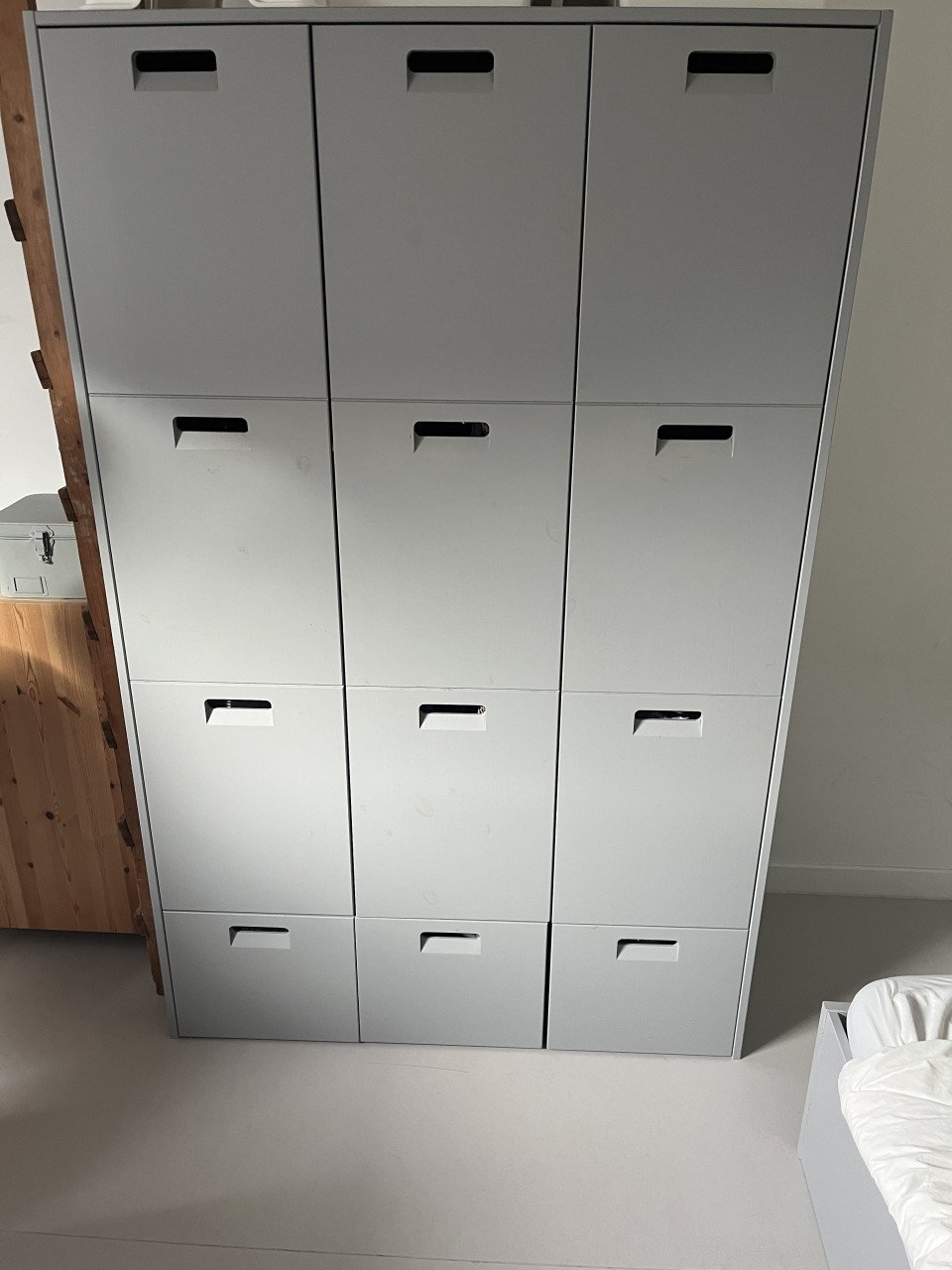 Kledingkast en opbergbank vt wonen store