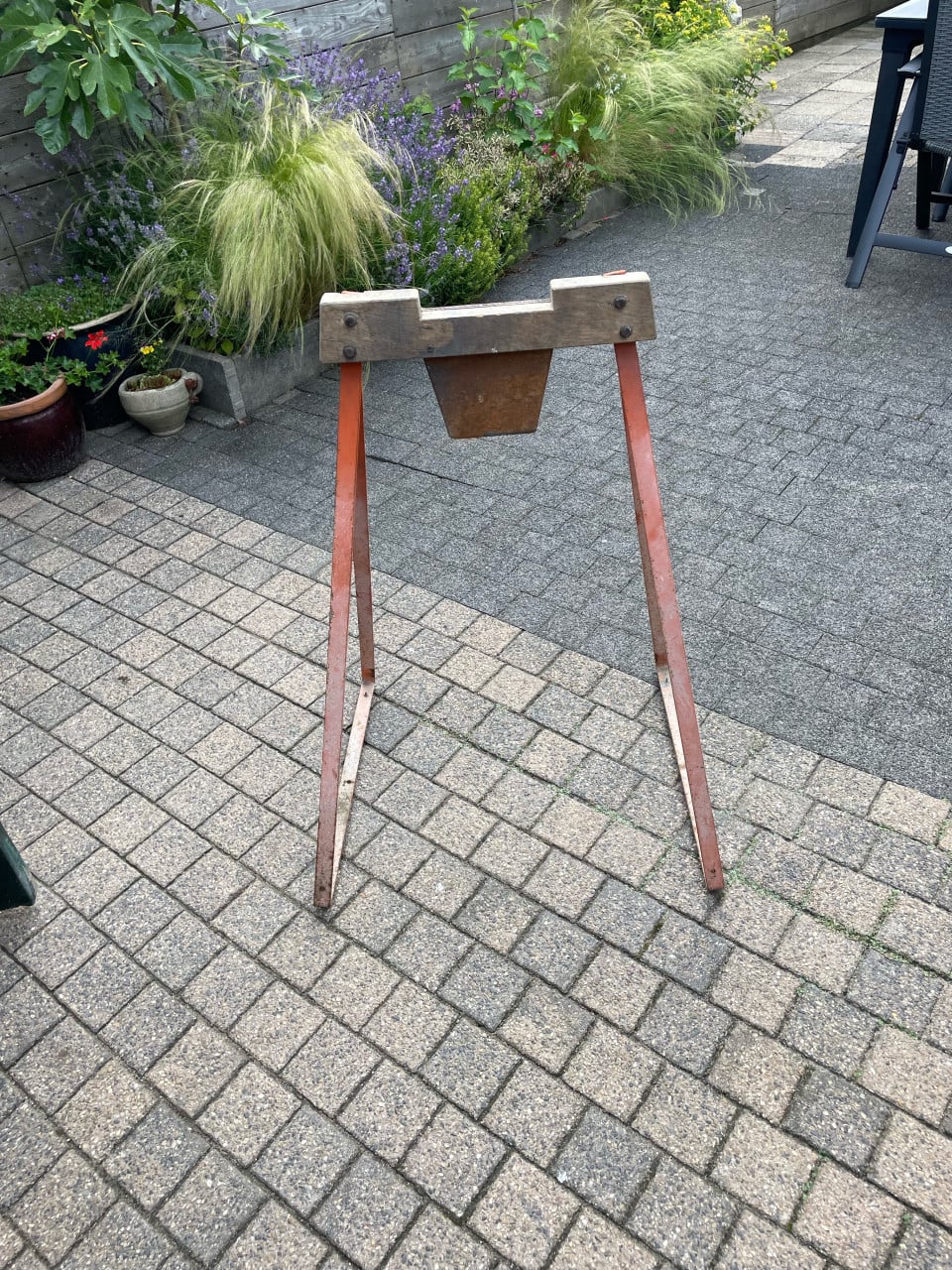 2 x buitenboord motor steun