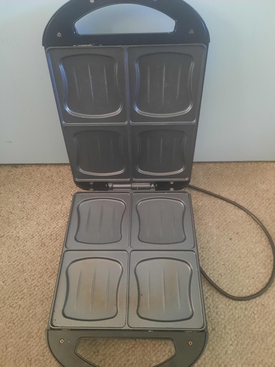 Diverse wafel en tosti ijzers