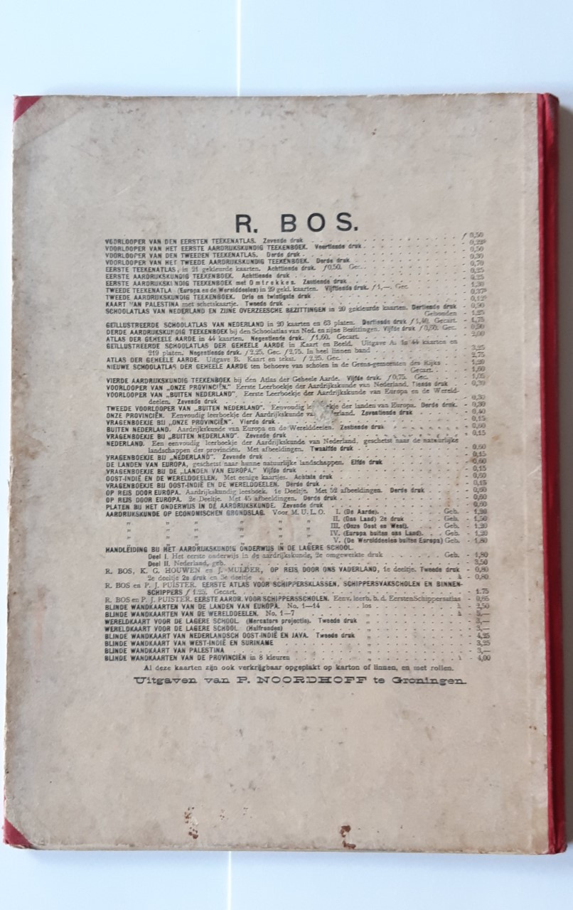 Geillustreerde Schoolatlas van Nederland en Overzeesche bezittingen,1922
