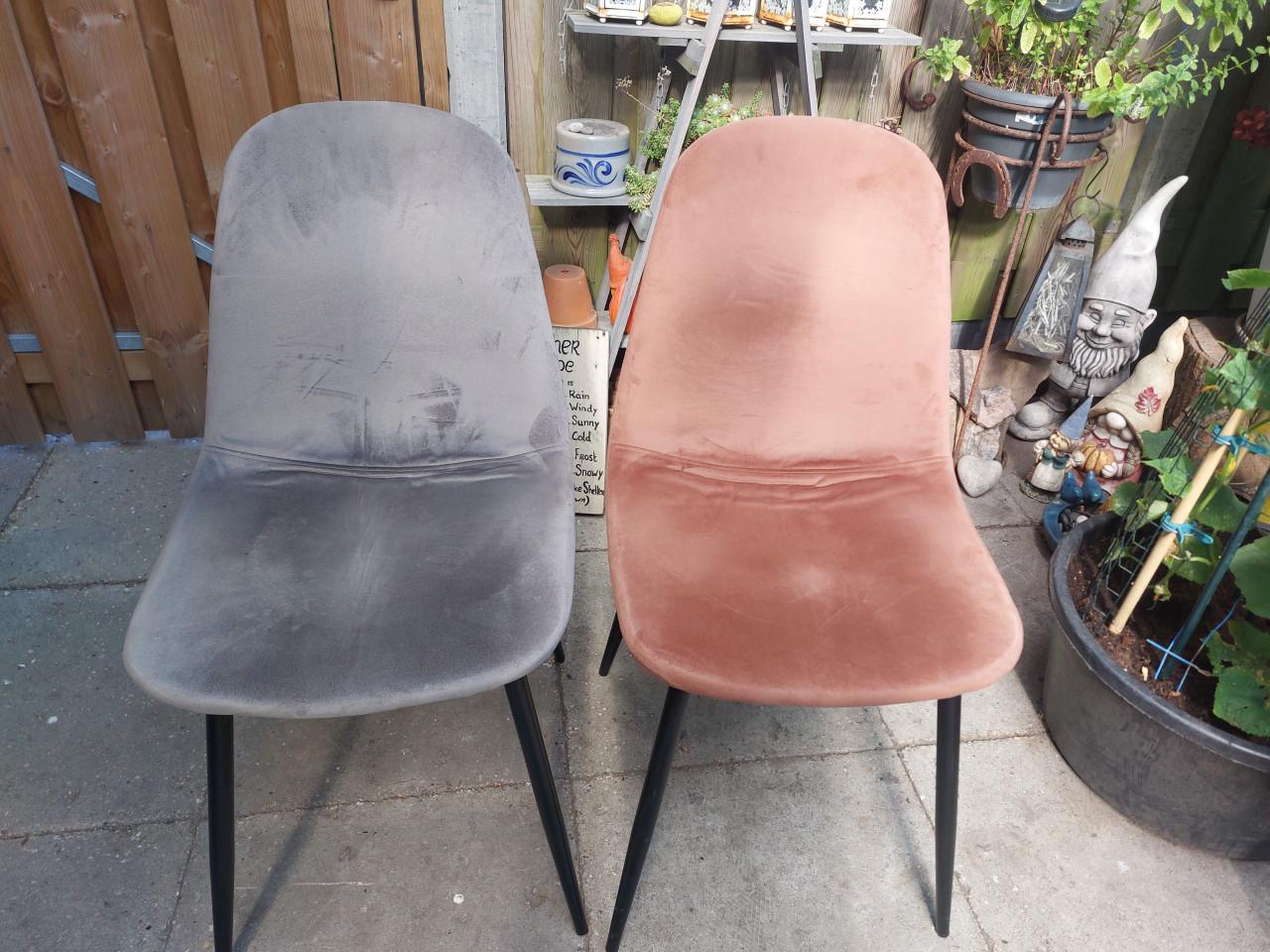6 eettafel stoelen