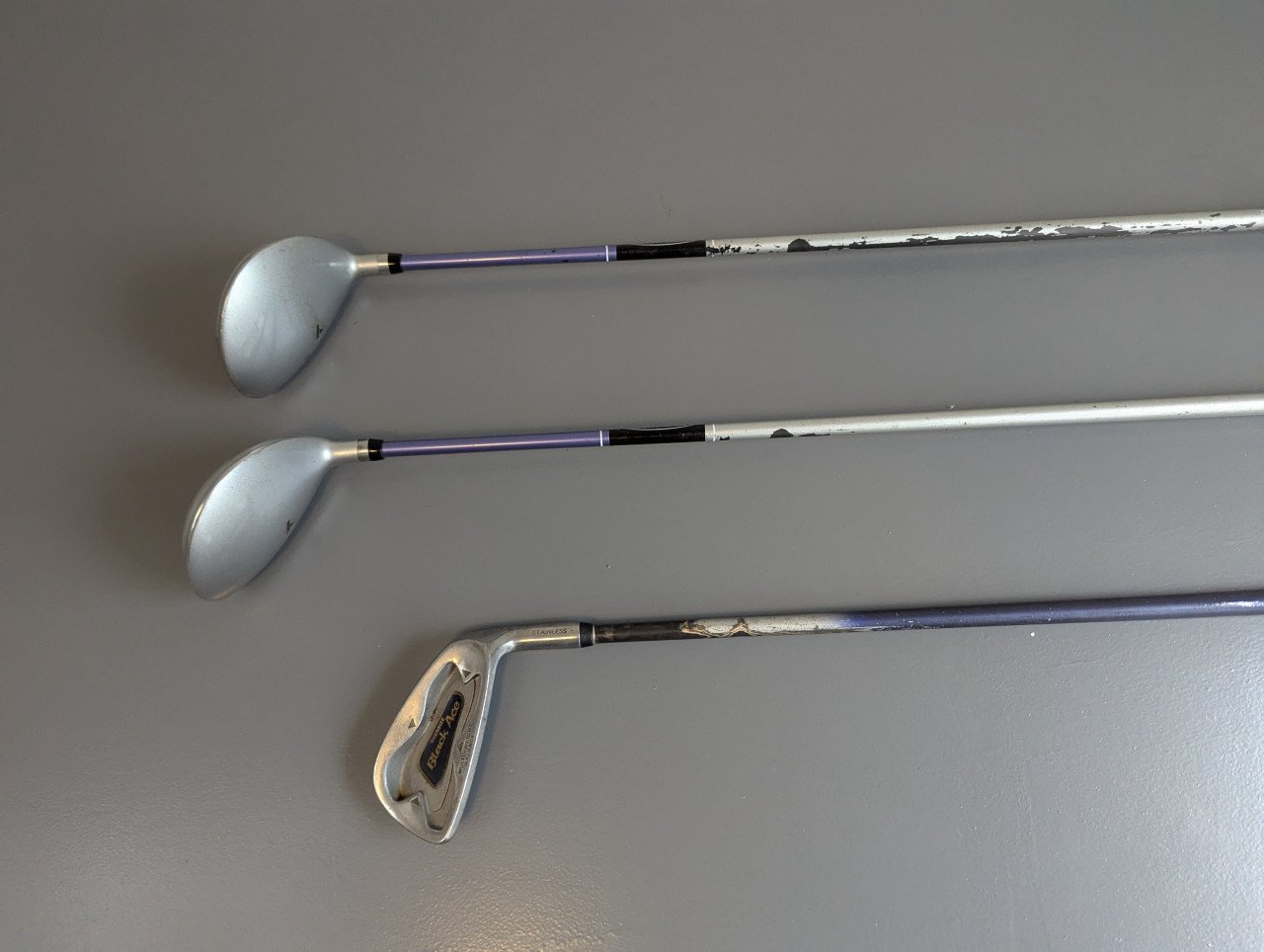 Te koop 3 losse Golfclubs