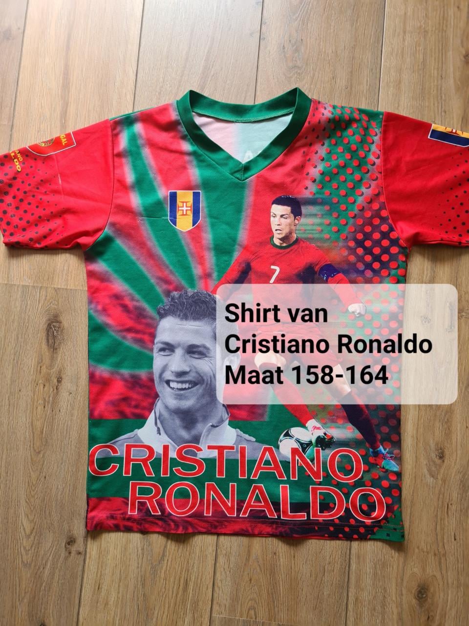 Cristiano Ronaldo shirt - Maat 158-164