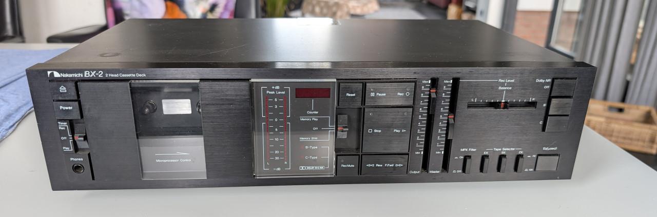 Nakamichi BX 2 vintage Cassette deck